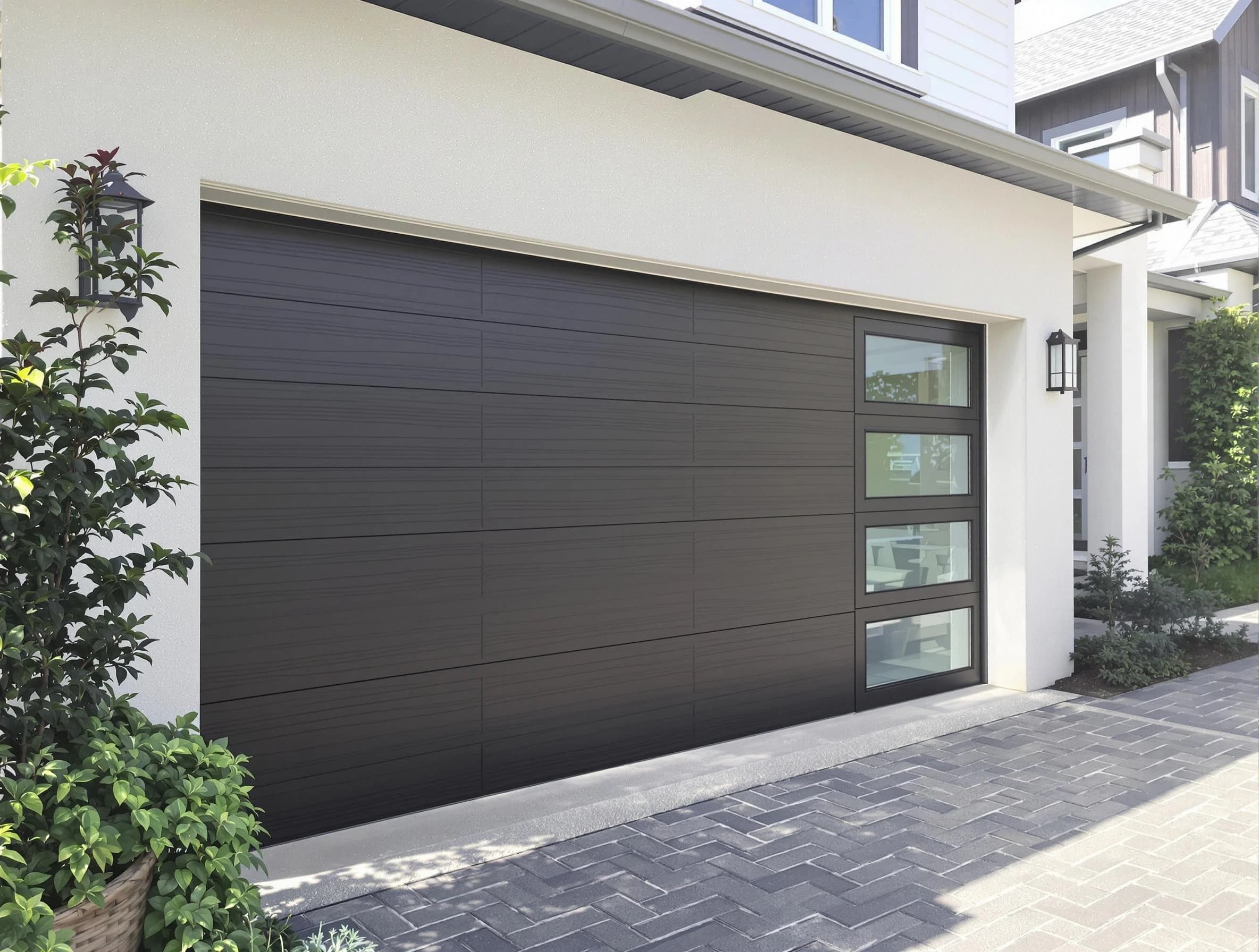 Custom garage door installation by Perry Garage Door Repair in Perry