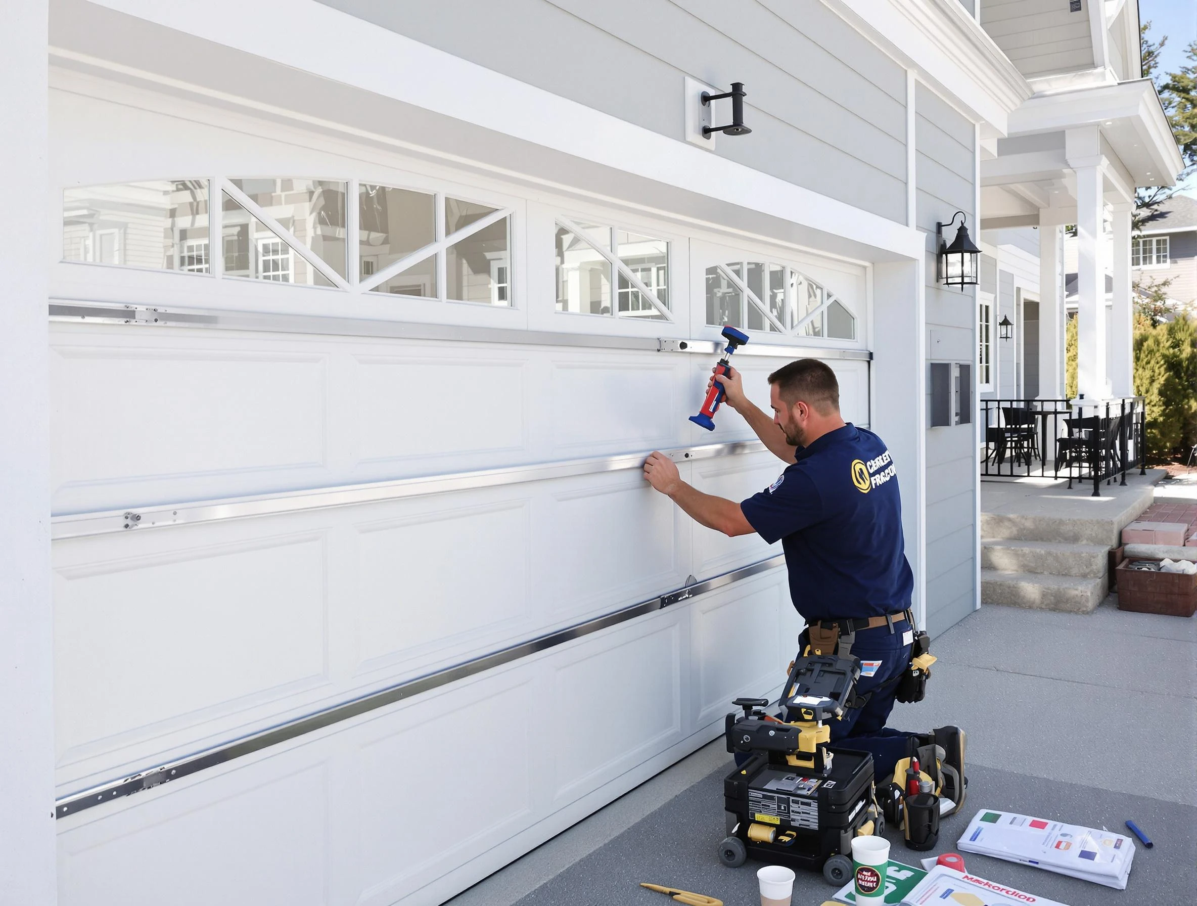 Professional garage door installation by Perry Garage Door Repair in Perry