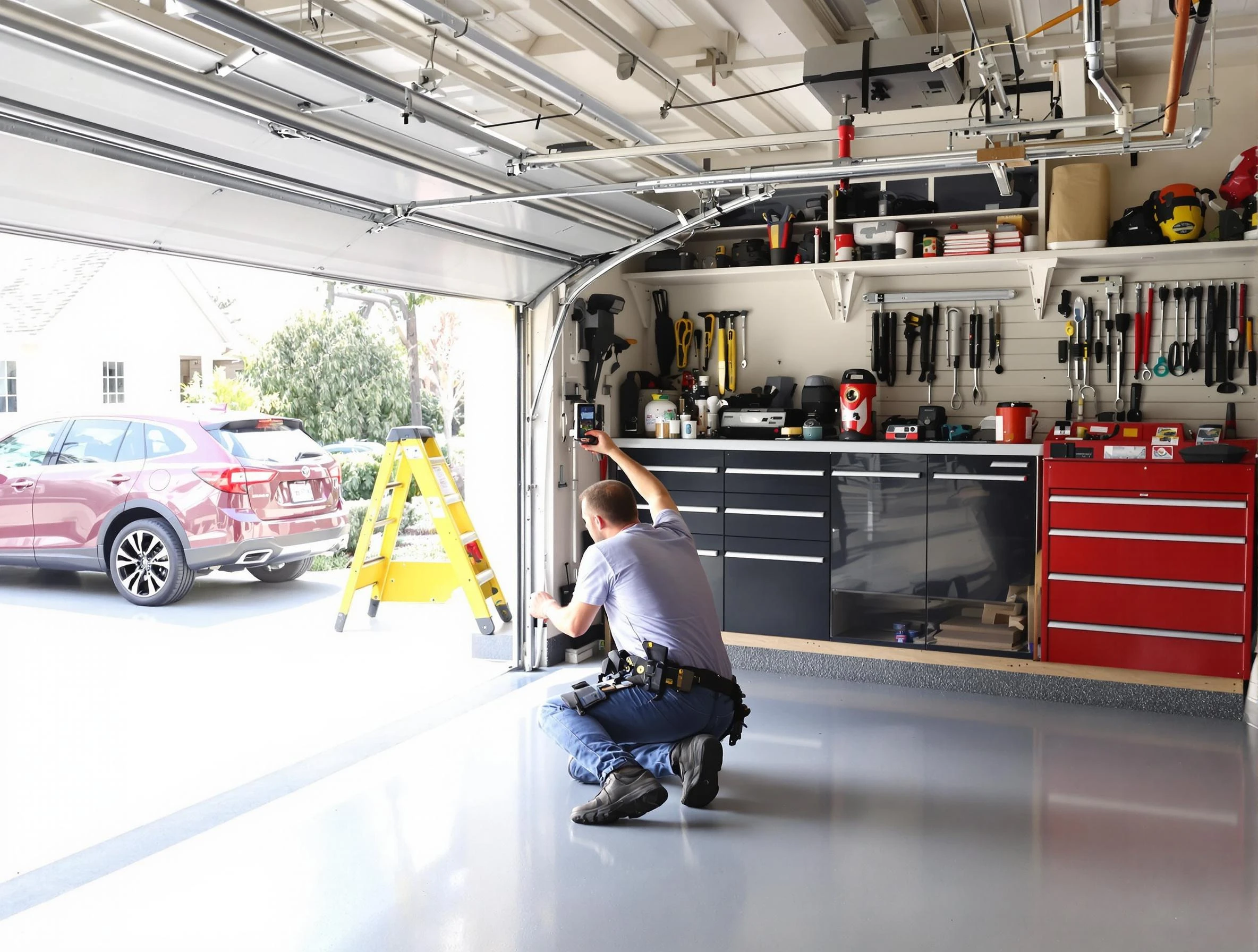 Local garage door repair service by Perry Garage Door Repair in Perry